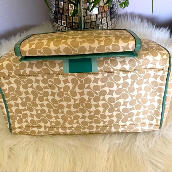 Coach Set Vintage Satchel Bag & Wallet 2pc - Picture 9 of 13